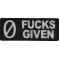 Zero Fucks Given Patch