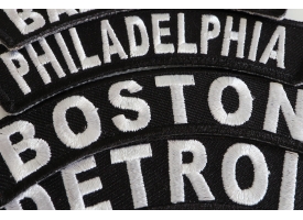 Shop Iron on City Name Biker Patches Shop Iron on City Name Biker Patches