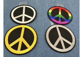 Shop Embroidered Peace Sign Patches & Peace Patches