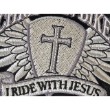 Embroidered Iron on Christian Patches