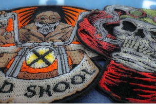 Biker Skull Patches Biker Skull Patches