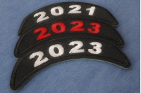 thumbnail image 2 of Proud American Gun Owner Embroidered Patch – Revolver, Iron-On, 2nd Amendment 2 of 3
