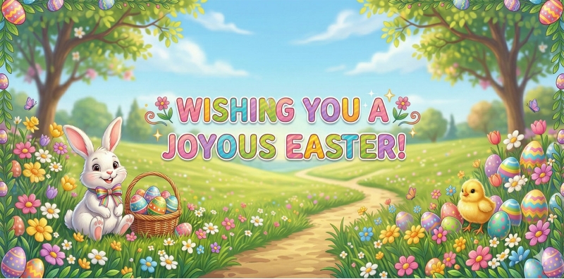 Wishing You a Bright & Beautiful Easter