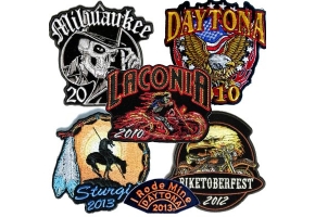 cheap bike week patches