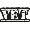 Vet Patch Old Stamper White | US Military Veteran Patches