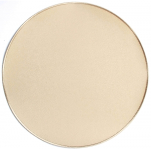 Tan 10 Inch Round Blank Patch | Embroidered Patches