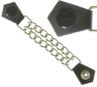 Plain Black Vest Extender