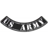 US Army Large Lower Rocker Patch | US Army Military Veteran Patches