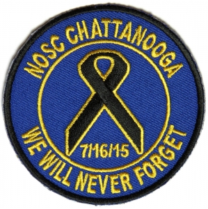CHATTANOOGA We Will Never Forget Patch | US Navy Military Veteran Patches