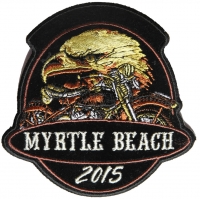 Myrtle Beach 2015 Patch Eagle Bike Myrtle Beach 2015 Patch Eagle Bike