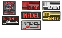 Infidel Patches Set Of 7 | Embroidered Patches