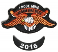 Laconia 2016 I Rode Mine Patch Laconia 2016 I Rode Mine Patch