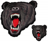 Black Bear Small and Large Patch Set Black Bear Small and Large Patch Set