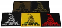Don't Tread On Me Patches Set Of 5 Colors Small Embroidered Gadsden Flags Don't Tread On Me Patches Set Of 5 Colors Small Embroidered Gadsden Flags