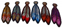Embroidered Feather Patches | Embroidered Patches Embroidered Feather Patches | Embroidered Patches