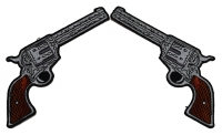 Pistol Patches Embroidered Left And Right Pistols Combo | Embroidered Patches Pistol Patches Embroidered Left And Right Pistols Combo | Embroidered Patches