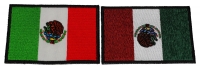 Set of 2 Mexican Flag Patches in Color Set of 2 Mexican Flag Patches in Color