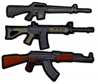 Set of 3 Machine Gun Patches Set of 3 Machine Gun Patches