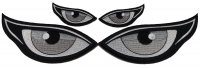 Silver Eyes Small and Medium Patches Silver Eyes Small and Medium Patches