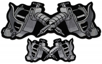 Tattoo Guns Patches Small And Large Patch Set
