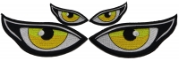 Yellow Eyes Small and Medium Patch Set Yellow Eyes Small and Medium Patch Set
