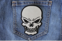 Small Reflective Skull Patch Small Reflective Skull Patch