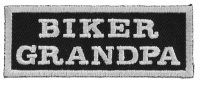 Biker Grandpa Patch | Embroidered Patches