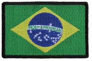 Brazil Flag Patch