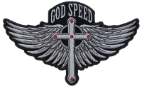 God Speed Patch | Embroidered Biker Patches