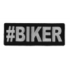 Hashtag Biker Patch