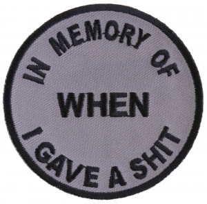OFFICIAL A**HOLE RUDE BIKER EMBROIDERED IRON SEW ON PATCH