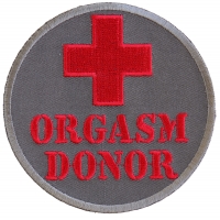 Orgasm Donor Patch | Embroidered Patches