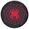Red Spider And Web Patch | Embroidered Patches
