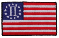 Second American Revolution Flag Patch | Embroidered Patches