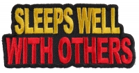 Sleeps Well With Others Patch | Embroidered Patches
