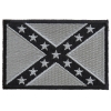 Subdued Gray Confederate Flag Patch