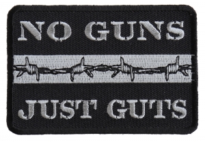 Thin Silver Line Patch For Correctional Officers | Embroidered Patches