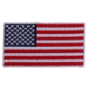 US Flag Patch White Border 2.5 Inches