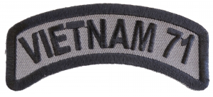 Vietnam 1971 Patch | US Military Vietnam Veteran Patches