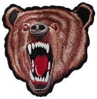 Bear Patch Large | Embroidered Patches