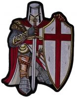 Crusader Knight Large Patch | Embroidered Patches