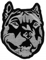 Small Pitbull Patch | Embroidered Patches