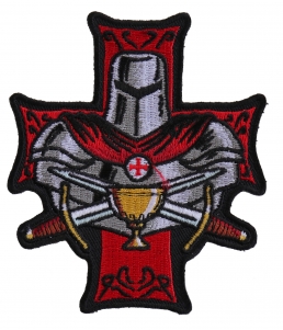 Templar Holy Grail Christian Patch
