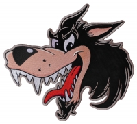 Cartoon Wolf Patch | Embroidered Patches