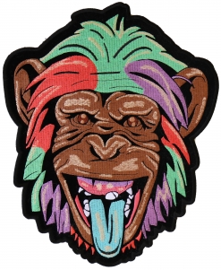 Party Animal - Color Monkey Large Back Patch