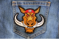 Biker Hog Patch Small Hawg | Embroidered Patches Biker Hog Patch Small Hawg | Embroidered Patches