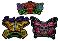 Set of 3 Pretty Butterfly Patches Set of 3 Pretty Butterfly Patches