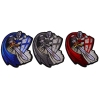 Blue Red and Gray Cape Crusader Knights Templar Small Iron on Patches