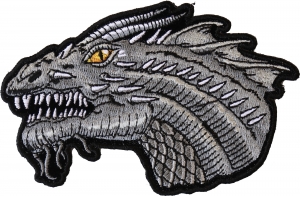 Dragon Patch Small with Yellow Eyes