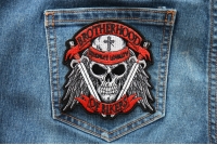 Brotherhood of Bikers Respect and Loyalty Skull Patch Brotherhood of Bikers Respect and Loyalty Skull Patch